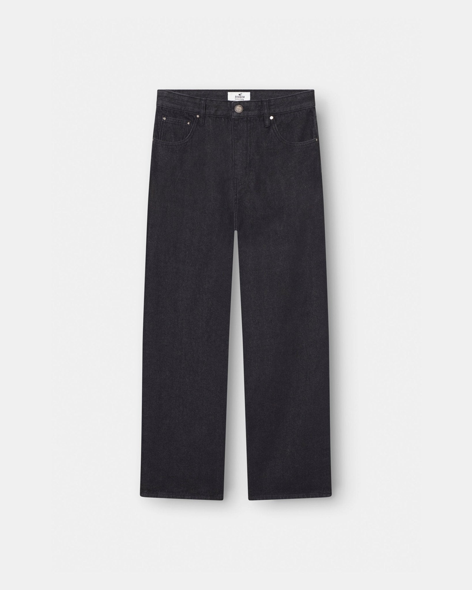 Baggy Denim Jeans Black | Skagen - clothing.dk
